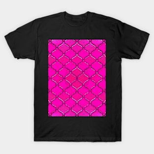 Pink Arabesque Pattern T-Shirt